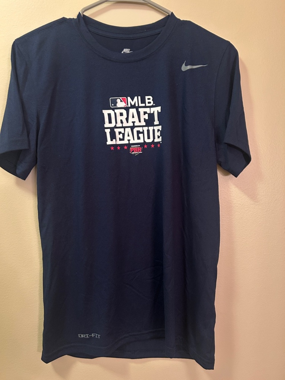 Nike Men's Navy Blue MLB Draft League T-Shirt